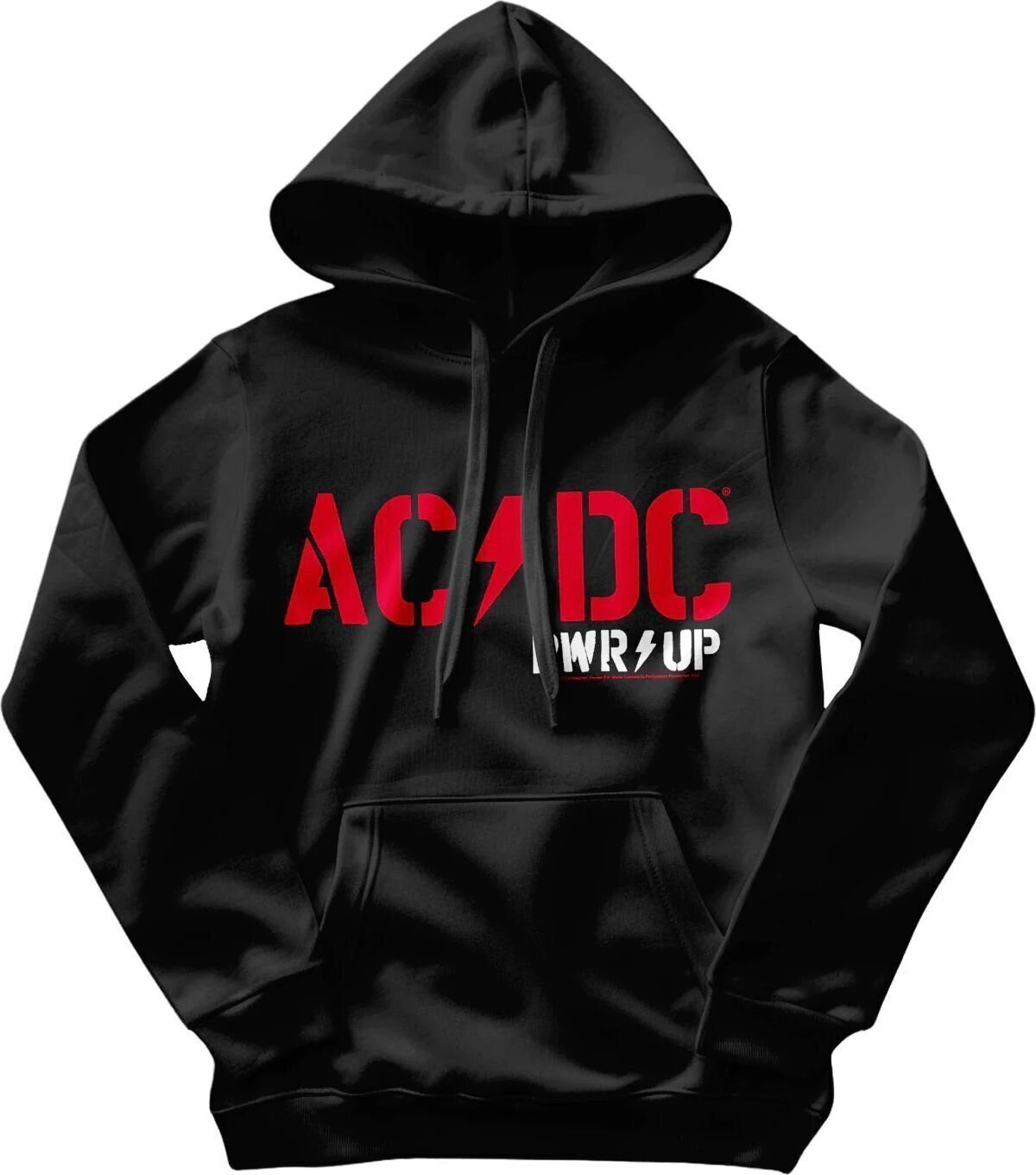 AC/DC Mikina PWR-UP Unisex Black 2XL