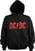 Hoodie AC/DC Distressed Logo Black L Hoodie (Ca nou)