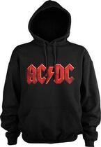 AC/DC Distressed Logo Black L Толстовка з капюшоном (Як новий)