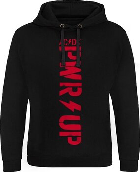 Hoodie AC/DC PWR-UP Vertical Logo Black 2XL Hoodie - 1