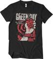 Green Day American Idiot Spiral Arm Black M Skjorte