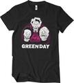 Green Day Skulls Black L T-särk