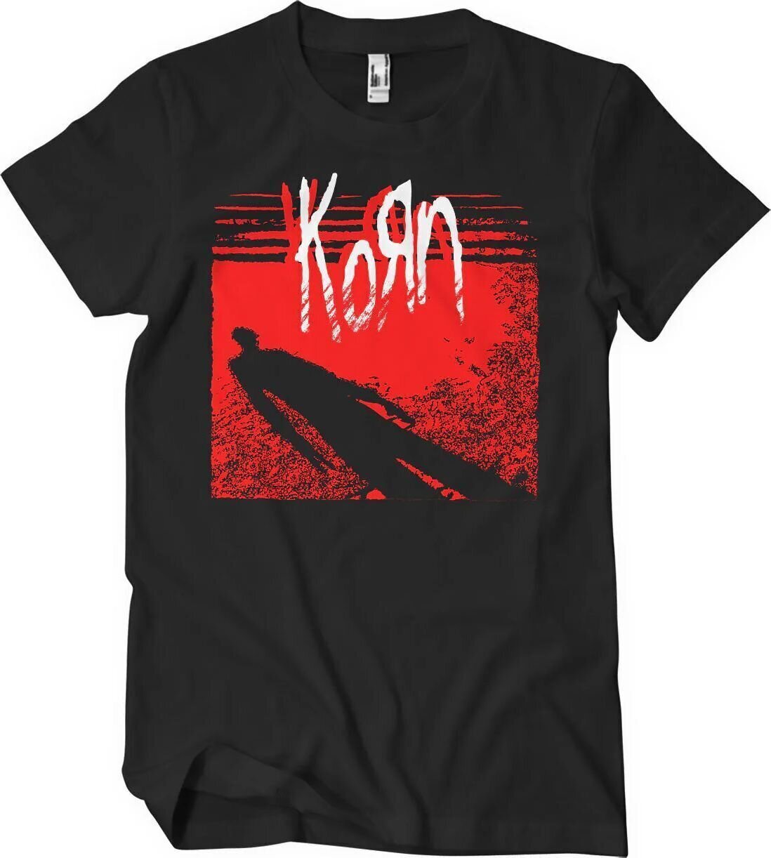 T-shirt Korn Shadow Black S T-shirt
