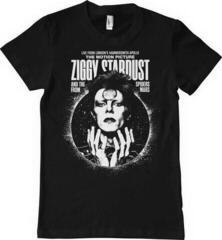 Риза David Bowie Ziggy Stardust Unisex Тениска с къс ръкав/Black/Къси