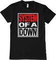 System of a Down Koszulka Logo Unisex Black 2XL