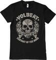 Volbeat Skull & Crossbones Black S T-shirt