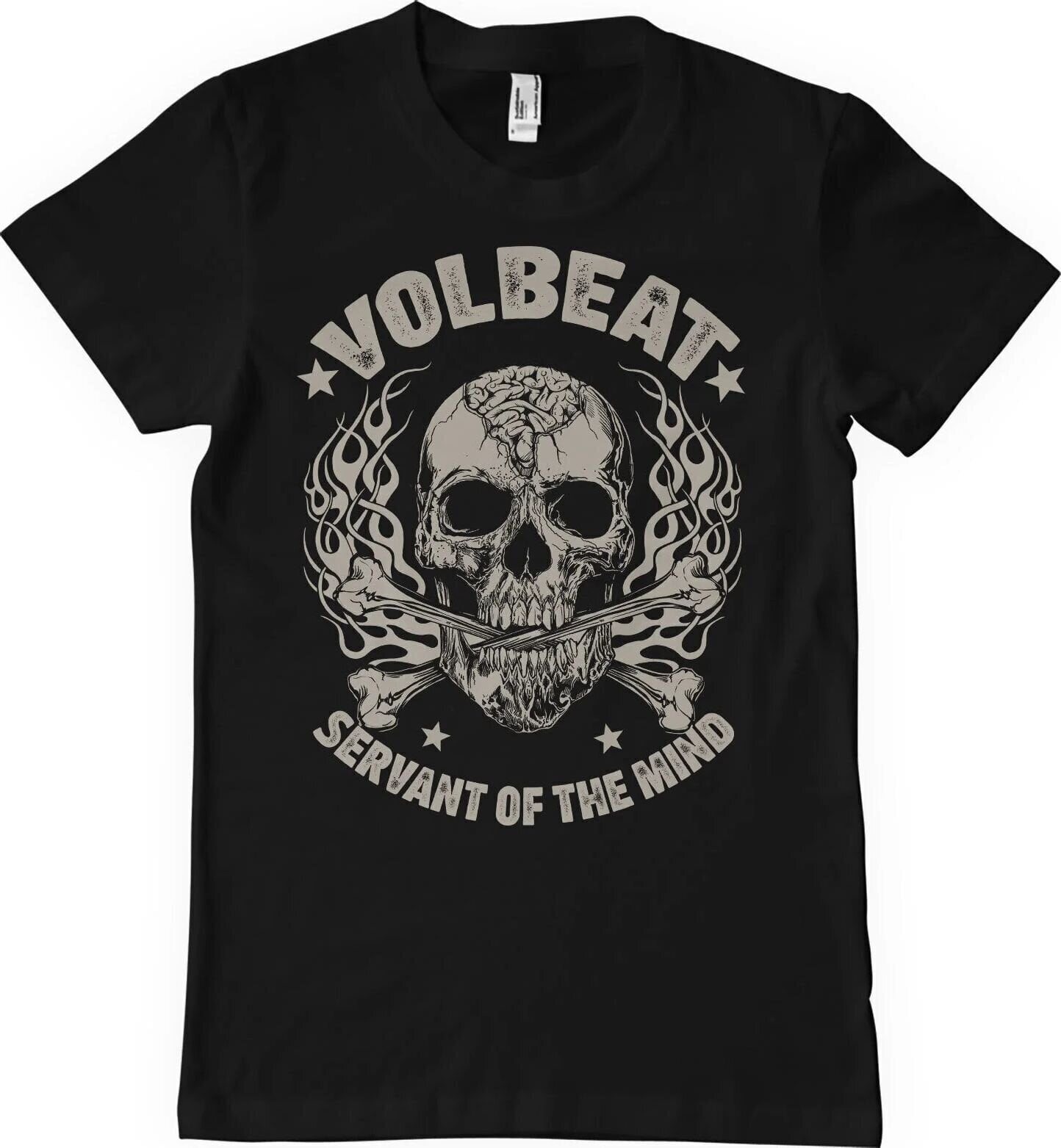 Tricou Volbeat Skull & Crossbones Black XL Tricou