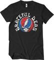 The Grateful Dead Distressed Black 2XL T-Shirt