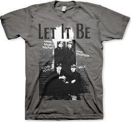 T-Shirt The Beatles Let It Be Dark Grey 2XL T-Shirt