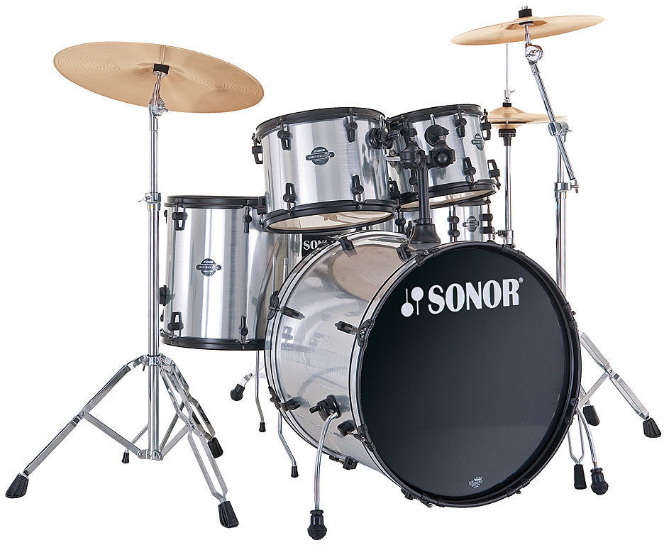 Akoestisch drumstel Sonor Smart Force Combo Brushed Chrome