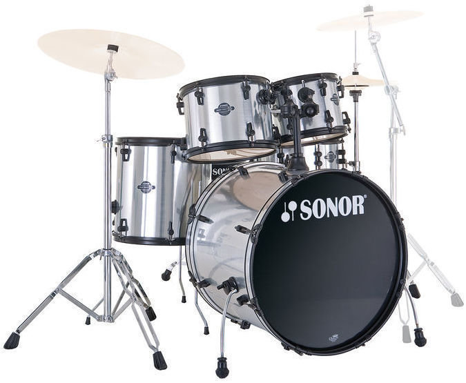 Akustik-Drumset Sonor Smart Force Stage 1 Brushed Chrome