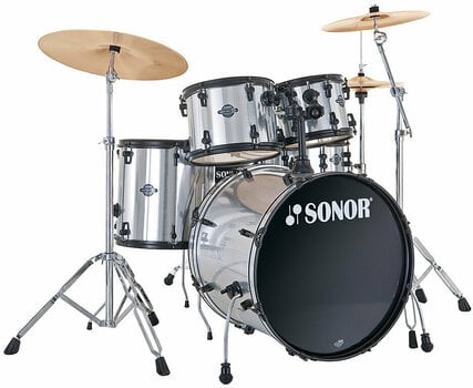 Akoestisch drumstel Sonor Smart Force Studio Brushed Chrome - 1