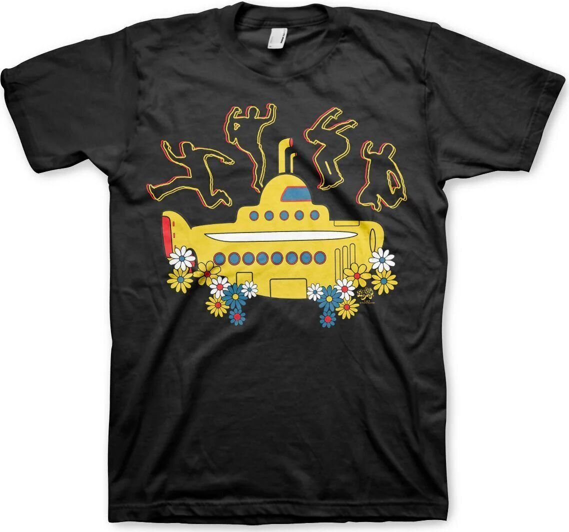 Košulja The Beatles Yellow Submarine Black M Košulja