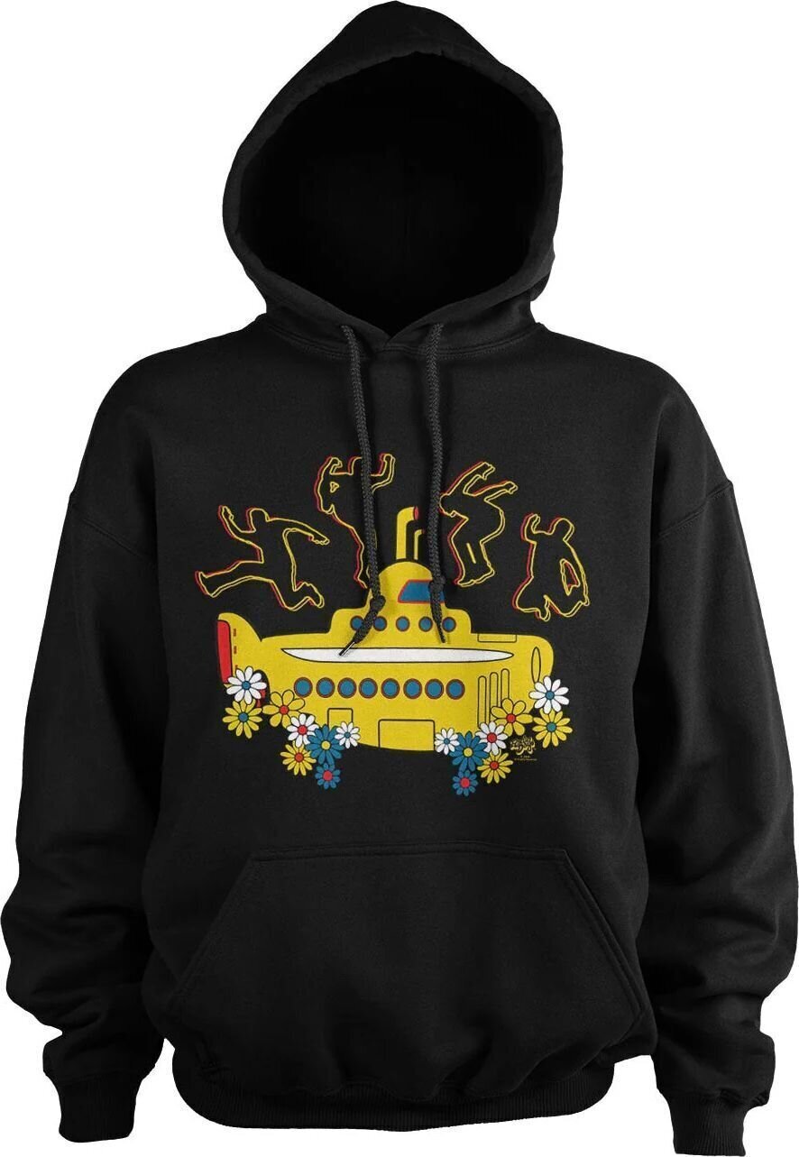 Hoodie The Beatles Yellow Submarine Black 2XL Hoodie