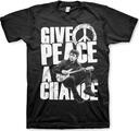 John Lennon Give Peace A Chance Black L T-särk