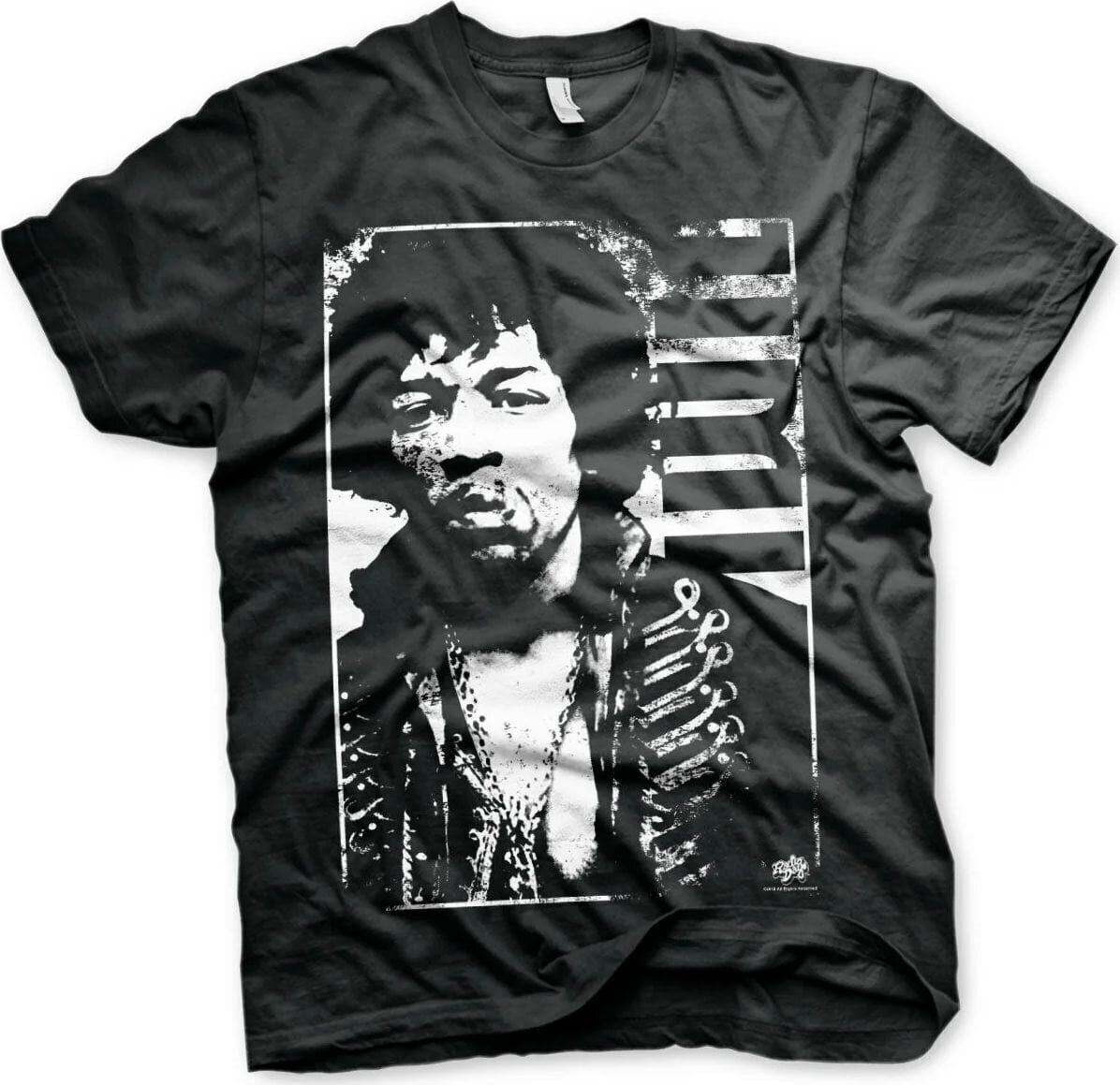 Πουκάμισο Jimi Hendrix Distressed Black 2XL Πουκάμισο