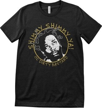 T-shirt Ol' Dirty Bastard Shimmy Shimmy Ya Black XL T-shirt - 1
