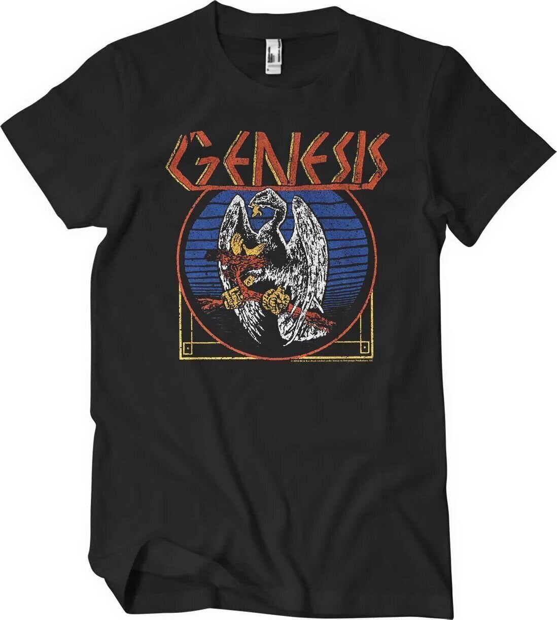 Tricou Genesis Retro Black S Tricou