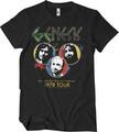Genesis 1978 Tour Vintage Black XL T-särk