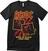 Tricou AC/DC Back In Black Tour 1980 Black L Tricou