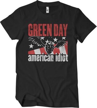 T-Shirt Green Day The American Idiot Black 2XL T-Shirt - 1