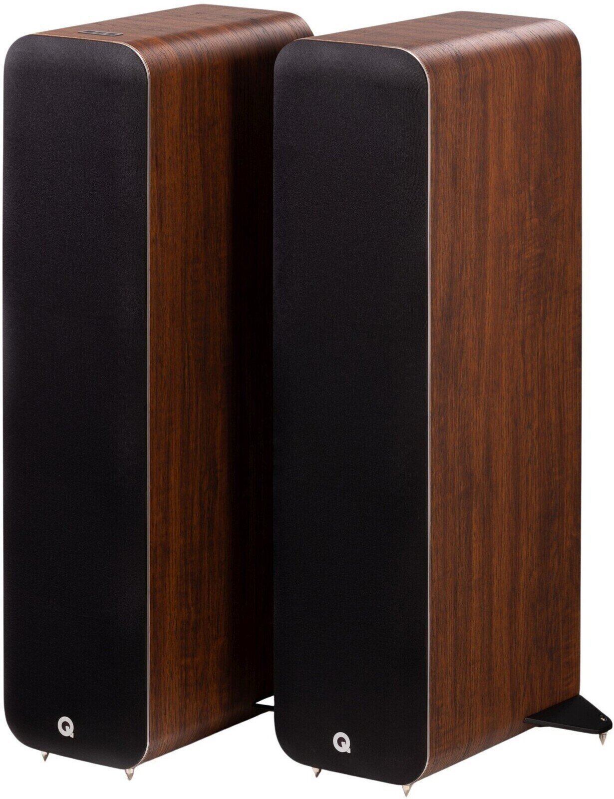 HiFi-Standlautsprecher Q Acoustics M40 HiFi-Standlautsprecher Walnut 2 stk