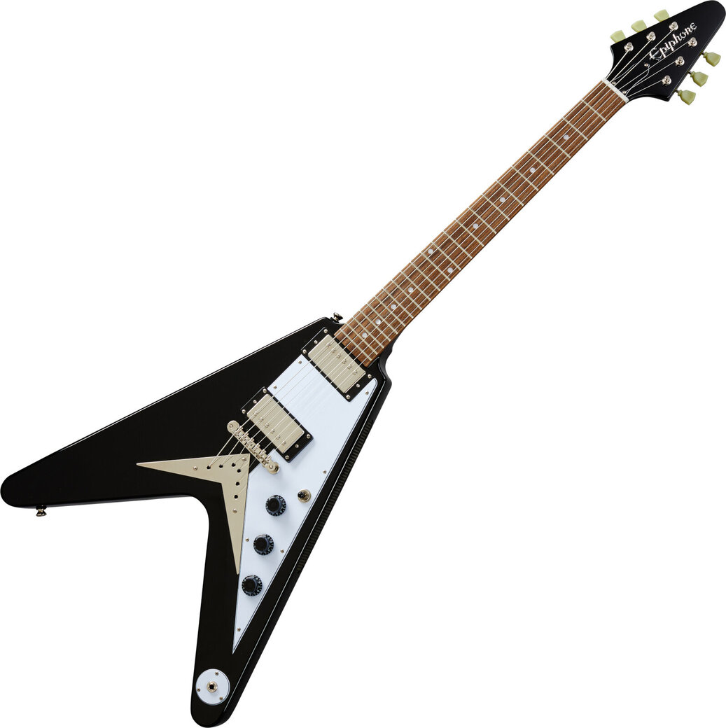 楽天市場】Epiphone Inspired by Gibson Flying V -Ebony- 新品