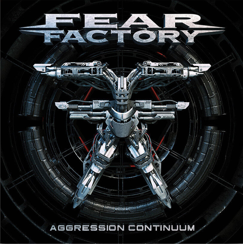 Vinylplade Fear Factory - Aggression Continuum (Silver Coloured) (2 LP)