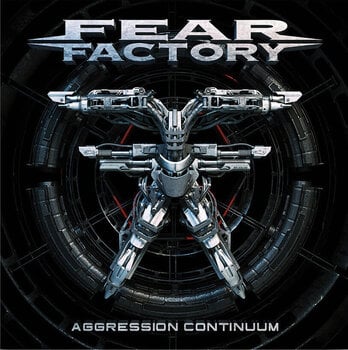 Vinylplade Fear Factory - Aggression Continuum (Silver Coloured) (2 LP) - 1