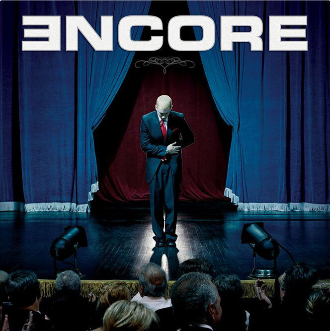 LP ploča Eminem - Encore (Blue Coloured) (Anniversary Edition) (2 LP)
