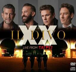 Hudobné CD IL DIVO - XX - Live From Taipei (CD + DVD)