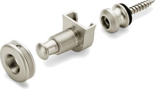 Strap Lock Schaller 14010701 M Strap Lock Satin Pearl
