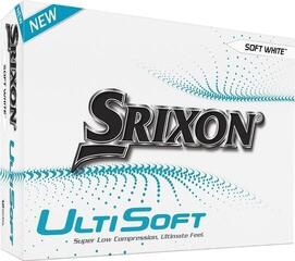 Golfbollar Srixon Ultisoft White Standarderbjudande Golfbollar