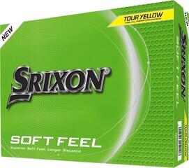 Golfové lopty Srixon Soft Feel 14 Tour Yellow Golfové lopty