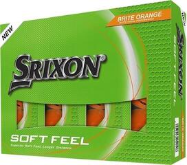 Golf Balls Srixon Soft Feel 14 Brite Orange Golf Balls