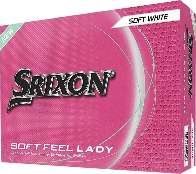 Srixon Soft Feel Lady 9 Soft White Golfové lopty