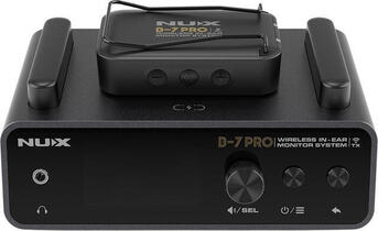 Nux B-7Pro Monitorización inalámbrica en el oído 2,4 GHz (Recién desempaquetado)