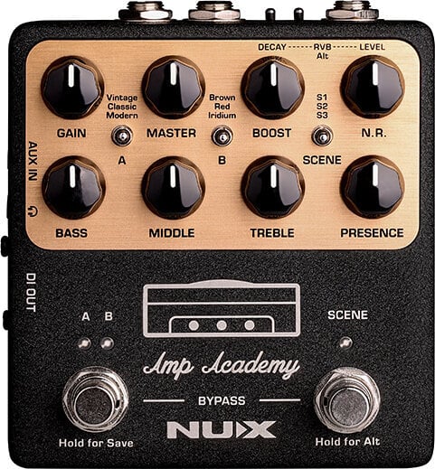 Предусилвател и Rack усилвател Nux Amp Academy Предусилвател и Rack усилвател