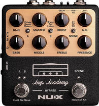 Nux Amp Academy Pré-amplificador/amplificador em rack (Como novo)