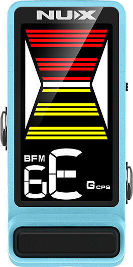 Pedałowy tuner Nux Flow Tune MKII Blue Pedałowy tuner