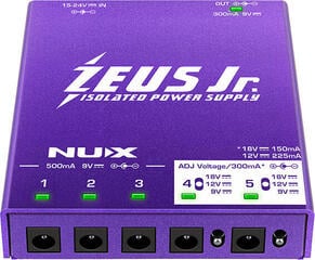 Napajalni adapter Nux Zeus Jr. Napajalni adapter