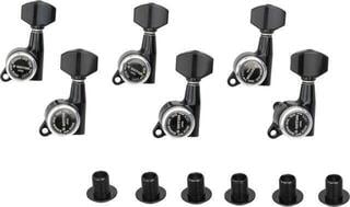 Uglaševana mehanika za kitare Gotoh SG381 MG-T 07 6R B Black Chrome Uglaševana mehanika za kitare