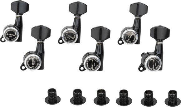 Kitarride häälestusseadmed Gotoh SG381 MG-T 07 6R B - 1