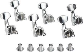 Gitár hangolókulcs Gotoh SG381 MG 07 6L C Chrome Gitár hangolókulcs