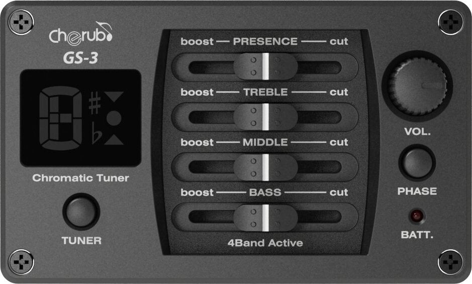 Przetwornik do gitary akustycznej Cherub GS-3 Przetwornik do gitary akustycznej