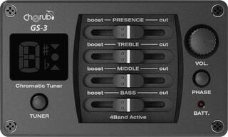 Tonabnehmer für Akustikgitarre Cherub GS-3 Tonabnehmer für Akustikgitarre