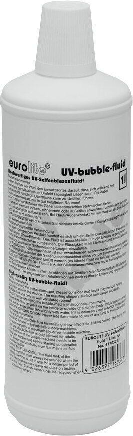 Eurolite UV-Bubble Náplň do výrobníků bublin 1 L
