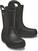 Calzado para barco de mujer Crocs Handle It Rain Botas de goma Black 36-37