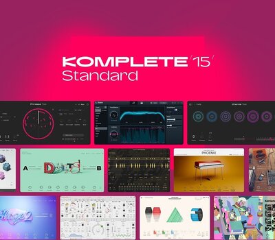 Logiciel de studio Plugins d'effets Native Instruments Komplete 15 Standard UPG Select (Produit numérique) - 1