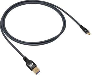 USB kabel Oehlbach Pulse AC Černá/Rovný - Rovný